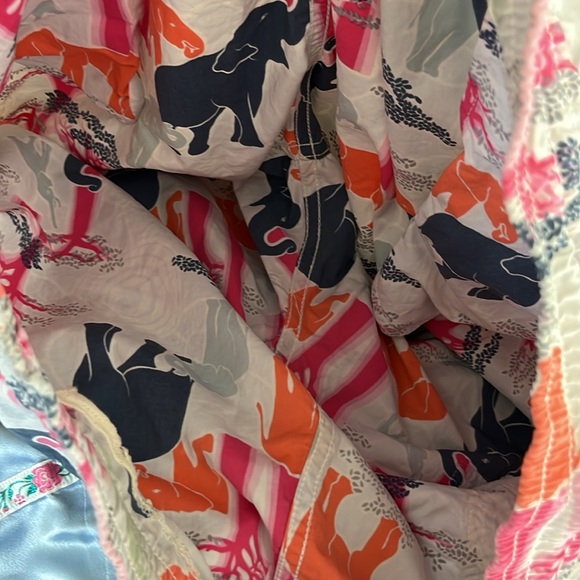 Vilebrequin Elephant Animal Portrait Boabab Tree Swim Shorts Trunks - Picture 9 of 9